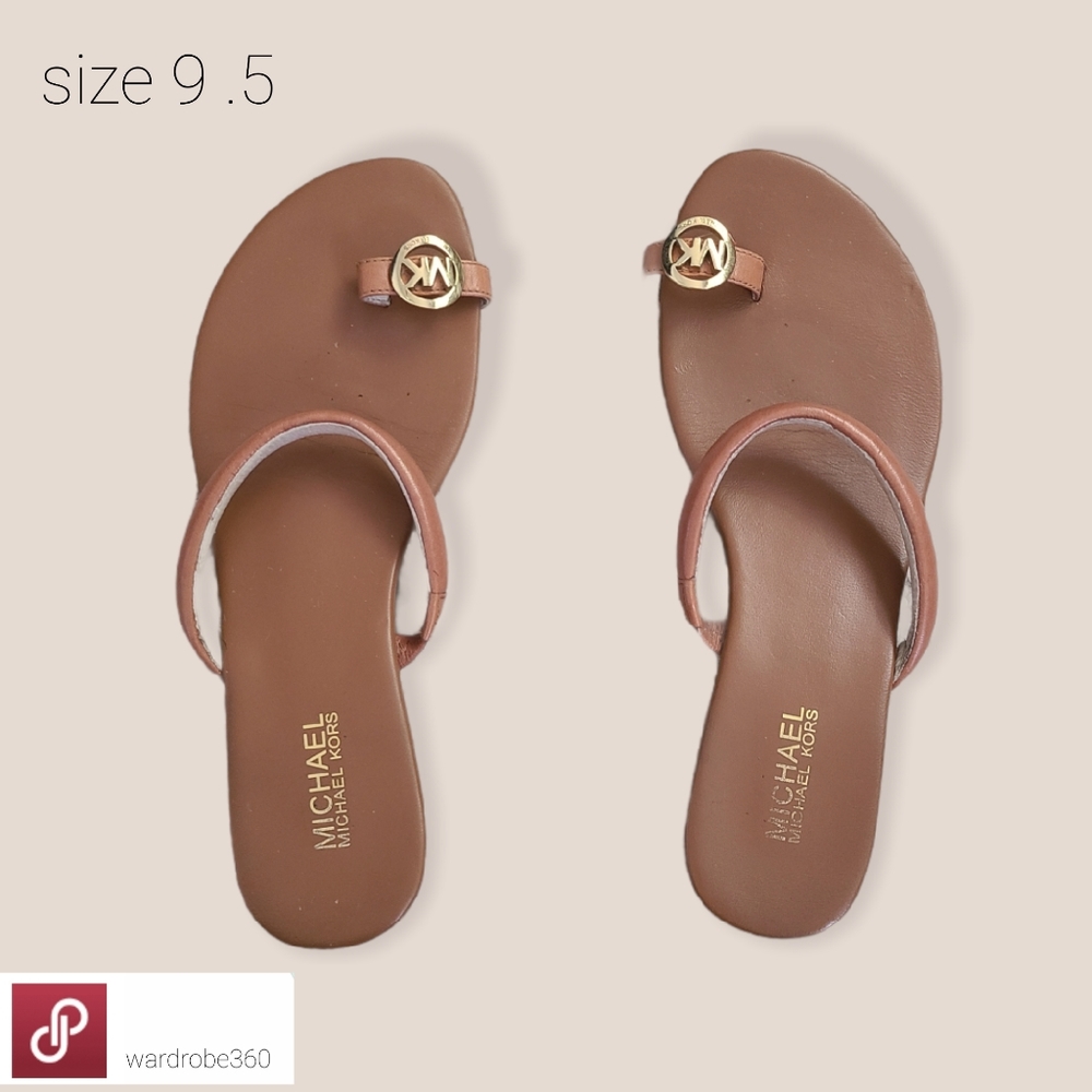 Michael Kors Tan/Brown Sandals